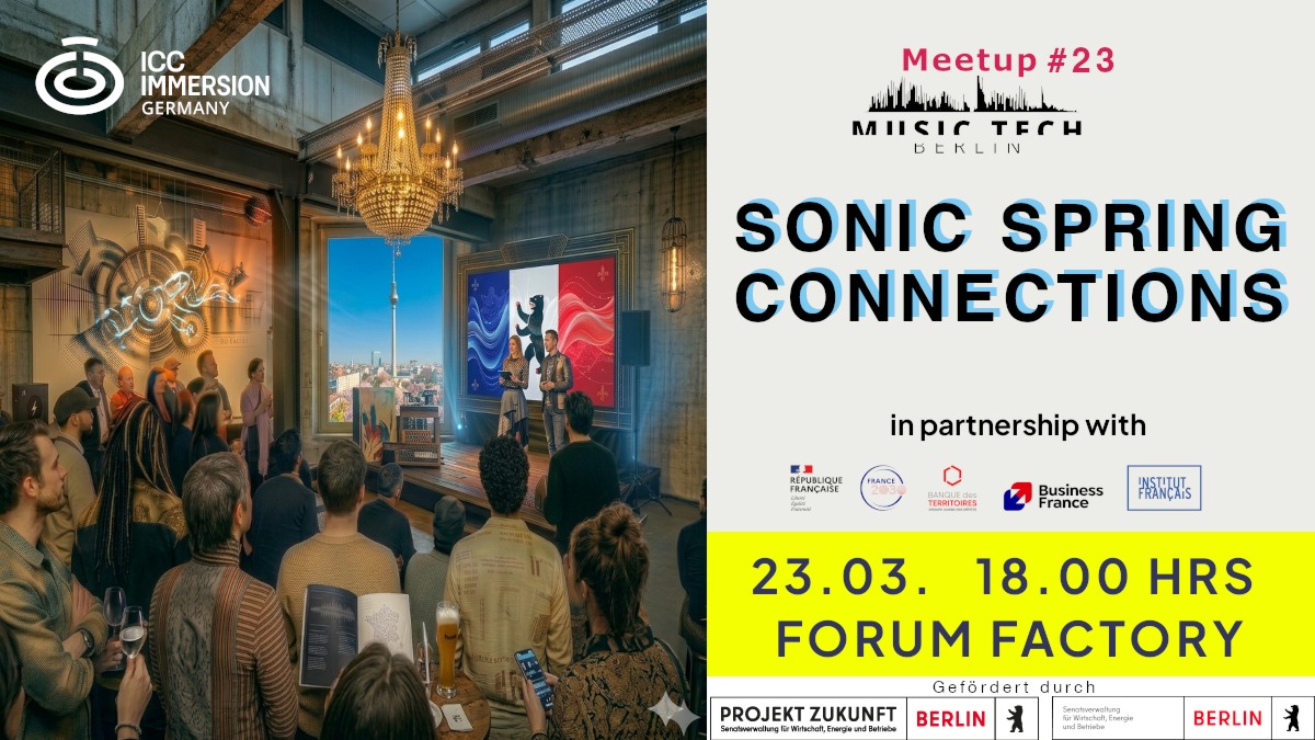 Sonic Spring Connections - Berlin Music Tech Meetup 23