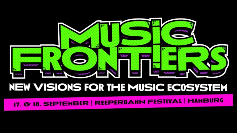 MUSIC FRONTIERS 2026 X REEPERBAHN FESTIVAL, Sept 17 and 18, Hamburg